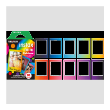Fuji film Fujifilm Colorfilm Instax Mini Rainbow film 10 db / csomag fotópapír