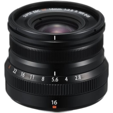 Fujifilm Fujinon XF 16mm f/2.8 R WR (fekete) objektív