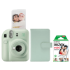 Fujifilm INSTAX MINI 12 Mint Green fényképezőgép csomag (Kamera+Film 2X10 Kép+Album)