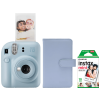 Fujifilm INSTAX MINI 12 Pastel Blue fényképezőgép csomag (Kamera+Film 2X10 Kép+Album)