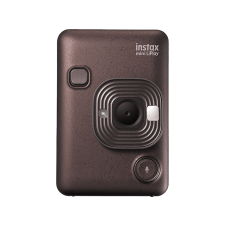 Fujifilm Instax Mini Liplay Deep Bronze hibrid instant fényképezőgép, barna fényképező