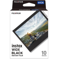 Fujifilm Instax Wide Black fotópapír (10 lap) fotópapír