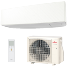  Fujitsu Design ASYG12KETE / AOYG12KETA oldalfali mono split klíma 3.4 kW split klíma