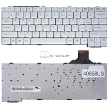 Fujitsu Lifebook E780 gyári billentyűzet (US kiosztás, fehér, háttérvilágítással) laptop alkatrész