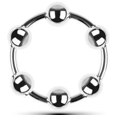 FUKR Tassel gyűrű 6 gömbök gyűrű péniszgyűrű