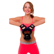 Füles súlyzó, fém - Kettle ball, 8 kg kettlebell