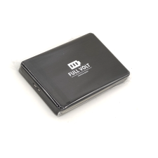 FULL VOLT 2.5 inch SATA-USB 3.0 fekete, szálcsiszolt külső SSD/winchester ház laptop alkatrész