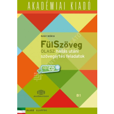 FülSzöveg Olasz hallás utáni szövegértés feladatok | B1 Olasz | Alapfok egyéb könyv