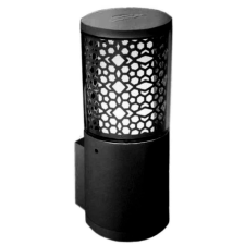 Fumagalli CARLO WALL DECO LED 3,5W GU10 fekete kültéri falilámpa kültéri világítás