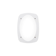 Fumagalli CECCHI E27 fehér kültéri falilámpa háttérvilágítással kültéri világítás