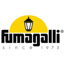 Fumagalli GELMI E27 szürke kültéri falilámpa kültéri világítás
