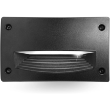 Fumagalli LETI 200 HS LED 3W GX53 fekete kültéri beépíthető falilámpa kültéri világítás