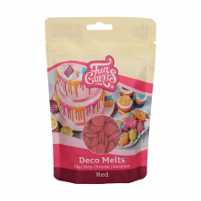 Funcakes Deco Melt, piros, 250 mg sütés és főzés