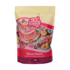 Funcakes Deco Melt, rózsaszín, 1kg sütés és főzés