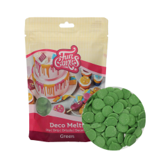  FunCakes Deco Melts bevonó – Zöld – 250g sütés és főzés