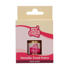 Funcakes metál ételfesték, sötét arany, 30 ml sütés és főzés