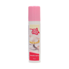 Funcakes metál színű spray, gyöngyházfehér, 100 ml sütés és főzés