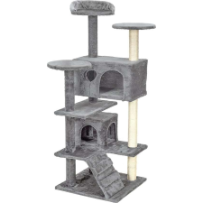 FUNFIT 7 szintes macska szórakoztató központ és Kaparófa #szürke macskafelszerelés