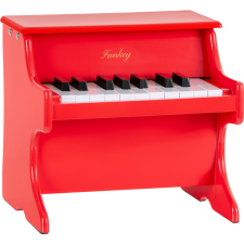 Funkey Mp-18 Mkii Mini Játék Gyermekzongora Piros billentyűs hangszer