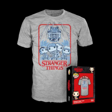Funko Boxed Tee: Stranger Things: Stranger Things Group póló (XL) játékfigura
