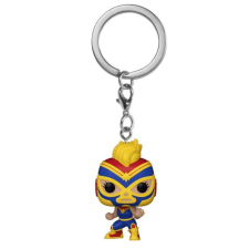 Funko Marvel Lucha Libre - funko kulcstartó - Captain Marvel (La Estrella Cósmica) kulcstartó