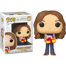 Funko POP ! 123 Holiday Harry Potter - Hermione Granger figura ajándék dobozzal 9cm (FU51153) játékfigura