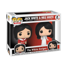 Funko Pop! 2-Pack Rocks: The White Stripes - Jack White & Meg White figura játékfigura