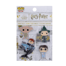 Funko POP! 4Pack: HP Anniversary - Chamber of Secrets Enamel Pin kitűző játékfigura