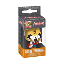 Funko POP! Aggretsuko - Aggretsuko w/Guitar kulcstartó kulcstartó