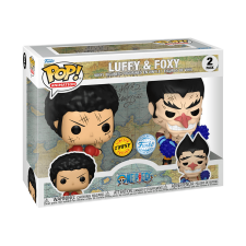 Funko POP! Animation: One Piece - Luffy & Foxy 2PK (chase) figura #2 játékfigura