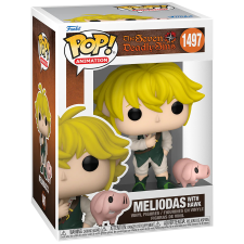 Funko POP!&Buddy: The Seven Deadly Sins - Meliodas w/Hawk #1497 játékfigura