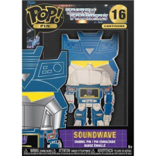 Funko Pop! Cartoons: Transformers - Soundwave #16 Large Enamel Pin játékfigura