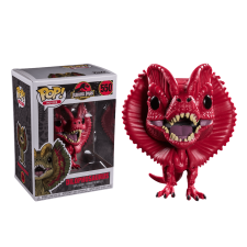 Funko POP! Movies: Jurassic Park - Dilophosaurus (Red) figura #550 játékfigura