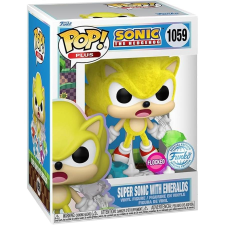 Funko POP Plus Sonic - Super Sonic wEmeralds figura játékfigura