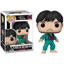 Funko Pop Squid Game Player 218 Cho Sang-Woo figura játékfigura