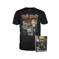 Funko Tee: Star Wars - Ewok póló (XL) játékfigura