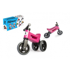 Funny Wheels 2 az 1-ben sport futóbicikli rózsaszín lábbal hajtható járgány