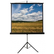 Funscreen Matt White Tripod 180x180 cm Format 1:1 Fekete tripod