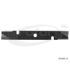  Fűnyíró kés Flymo RE300 300mm, 16.2mm, 1 furatos, utángyártott