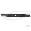  Fűnyíró kés Queen Garden GI33 320mm, 16mm, 1 furatos utángyártott