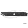  Fűnyíró kés Sabo 32EL 320mm, 18mm, 1 furatos utángyártott