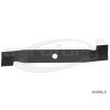  Fűnyíró kés Swing 398mm, 19.2mm, 1 furatos utángyártott