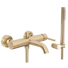 Fürdőkád csaptelep Rea Lungo Brush Gold csaptelep