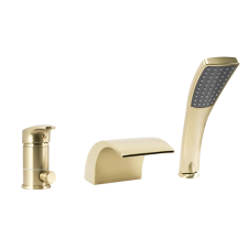  Fürdőkád csaptelepBrush Gold csaptelep