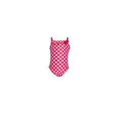  Fürdőruha - VICHY FUSHIA (egész) (méret: 12 év) gyerek fürdőruha