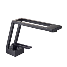  Fürdőszoba mosogató csaptelep, Blackswan, M119 típus, fekete modell, 19 cm csaptelep