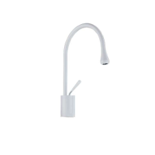 Fürdőszoba mosogató csaptelep, Blackswan, M230 típus, fehér modell, mérete 36 cm csaptelep