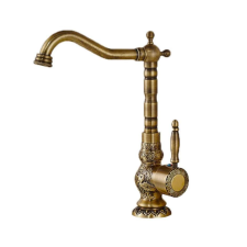  Fürdőszoba mosogató csaptelep, Blackswan, M38 típus, antik bronz modell, 30,5 cm csaptelep