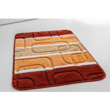  Fürdőszoba szőnyeg Rectangle narancs 50x80cm lakástextília