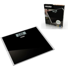Fürdőszobai mérleg, fekete 150kg/100g - 28x24,5cm mérleg